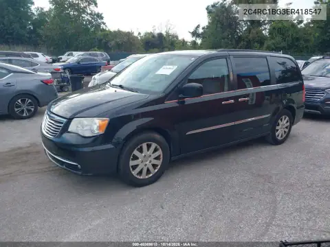 2C4RC1BG3ER418547 — 2014 Chrysler TOWN & Country, фото 3 с аукциона IAAI, Естественный износ