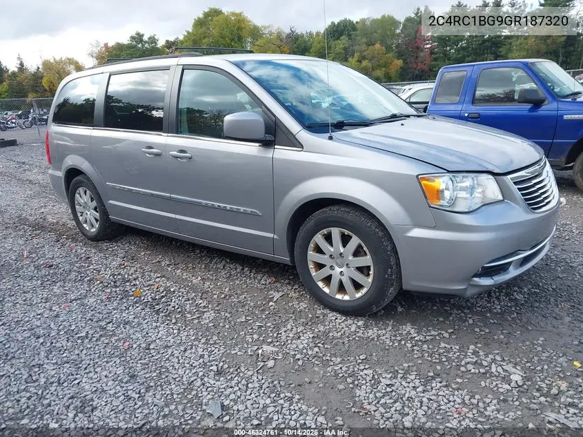 2C4RC1BG9GR187320 — 2016 Chrysler TOWN & Country, фото 2 с аукциона IAAI, Естественный износ