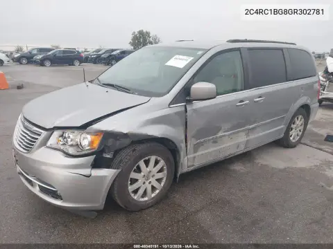 2016 Chrysler Town & Country Touring VIN 2C4RC1BG8GR302781 фото 3
