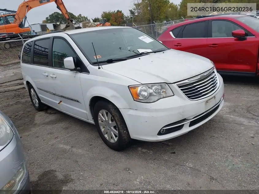 2016 Chrysler Town & Country Touring VIN 2C4RC1BG6GR230236 фото 2