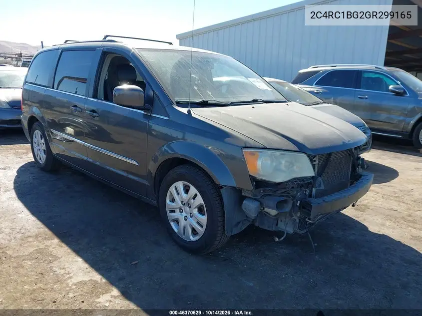 2C4RC1BG2GR299165 — 2016 Chrysler TOWN & Country, фото 2 с аукциона IAAI, Передняя часть