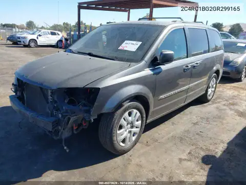 2C4RC1BG2GR299165 — 2016 Chrysler TOWN & Country, фото 3 с аукциона IAAI, Передняя часть