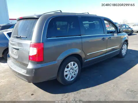 2C4RC1BG2GR299165 — 2016 Chrysler TOWN & Country, фото 5 с аукциона IAAI, Передняя часть