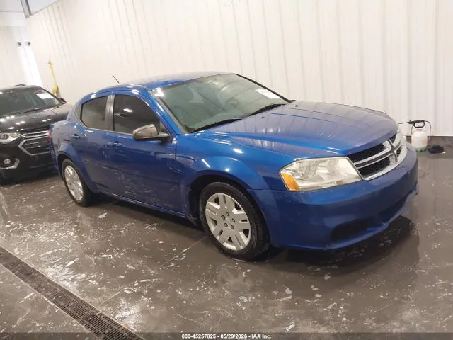 2014 Dodge AVENGER SE VIN 1C3CDZAB3EN105314 фото 1