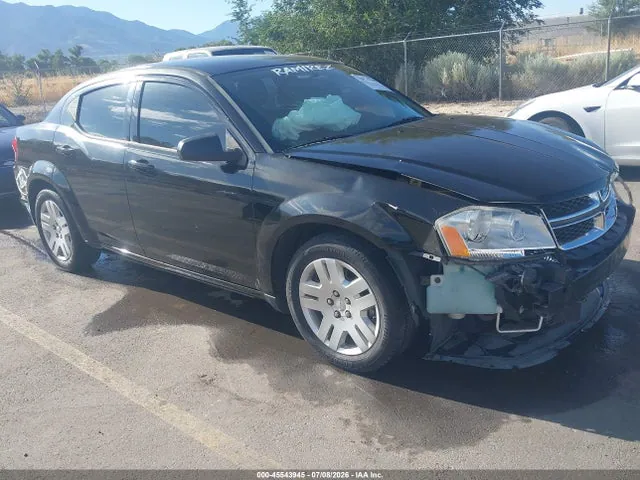 2014 Dodge AVENGER SE VIN 1C3CDZAB6EN166785 фото 1