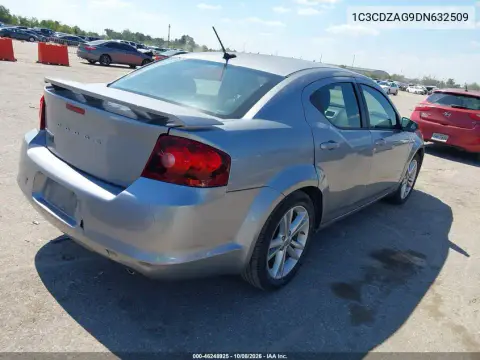 2013 Dodge Avenger Se V6 VIN 1C3CDZAG9DN632509 фото 4