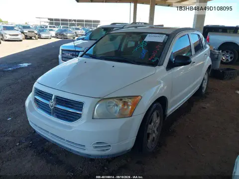 2009 Dodge Caliber Sxt VIN 1B3HB48A49D108095 фото 3