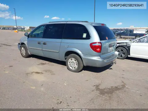 2005 Dodge Grand Caravan Se VIN 1D4GP24R25B293641 фото 3