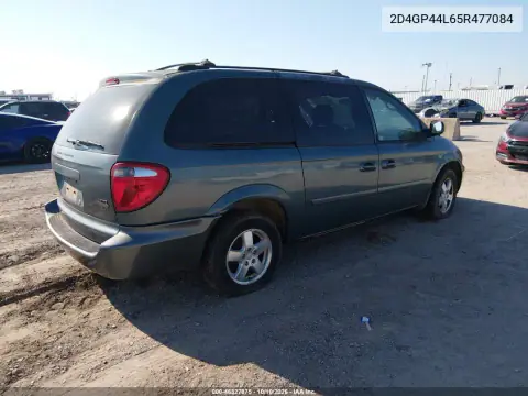 2005 Dodge Grand Caravan Sxt VIN 2D4GP44L65R477084 фото 4