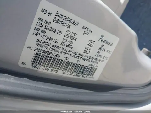 2008 Dodge Grand Caravan Sxt VIN 2D8HN54P88R113609 фото 10