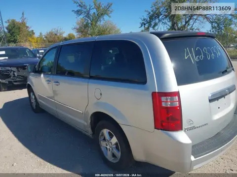 2008 Dodge Grand Caravan Sxt VIN 2D8HN54P88R113609 фото 4