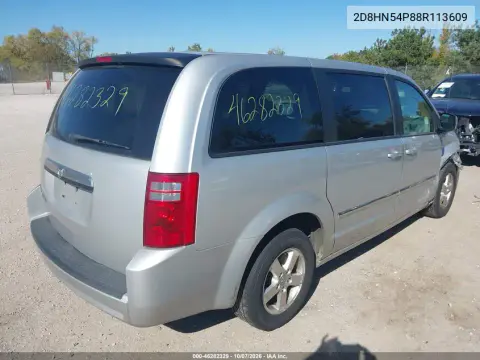 2008 Dodge Grand Caravan Sxt VIN 2D8HN54P88R113609 фото 5