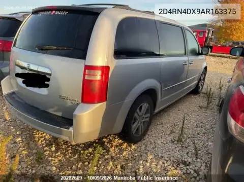 2010 Dodge Grand Caravan Sxt VIN 2D4RN4DX9AR163375 фото 4