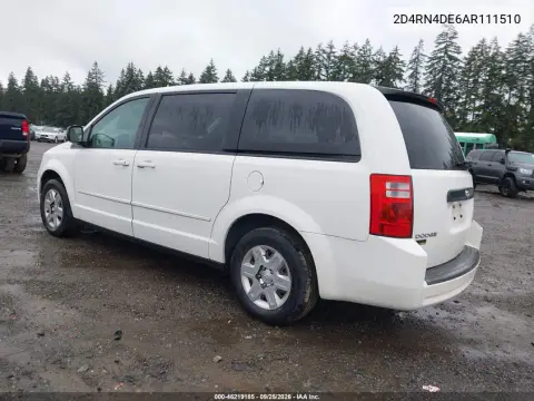 2010 Dodge Grand Caravan Se VIN 2D4RN4DE6AR111510 фото 4