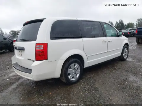 2010 Dodge Grand Caravan Se VIN 2D4RN4DE6AR111510 фото 5