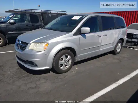 2011 Dodge Grand Caravan Crew VIN 2D4RN5DG8BR662532 фото 3