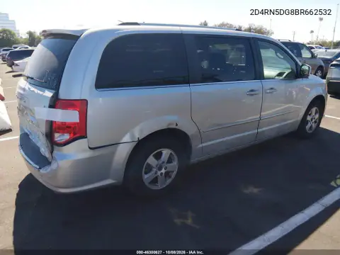 2011 Dodge Grand Caravan Crew VIN 2D4RN5DG8BR662532 фото 5