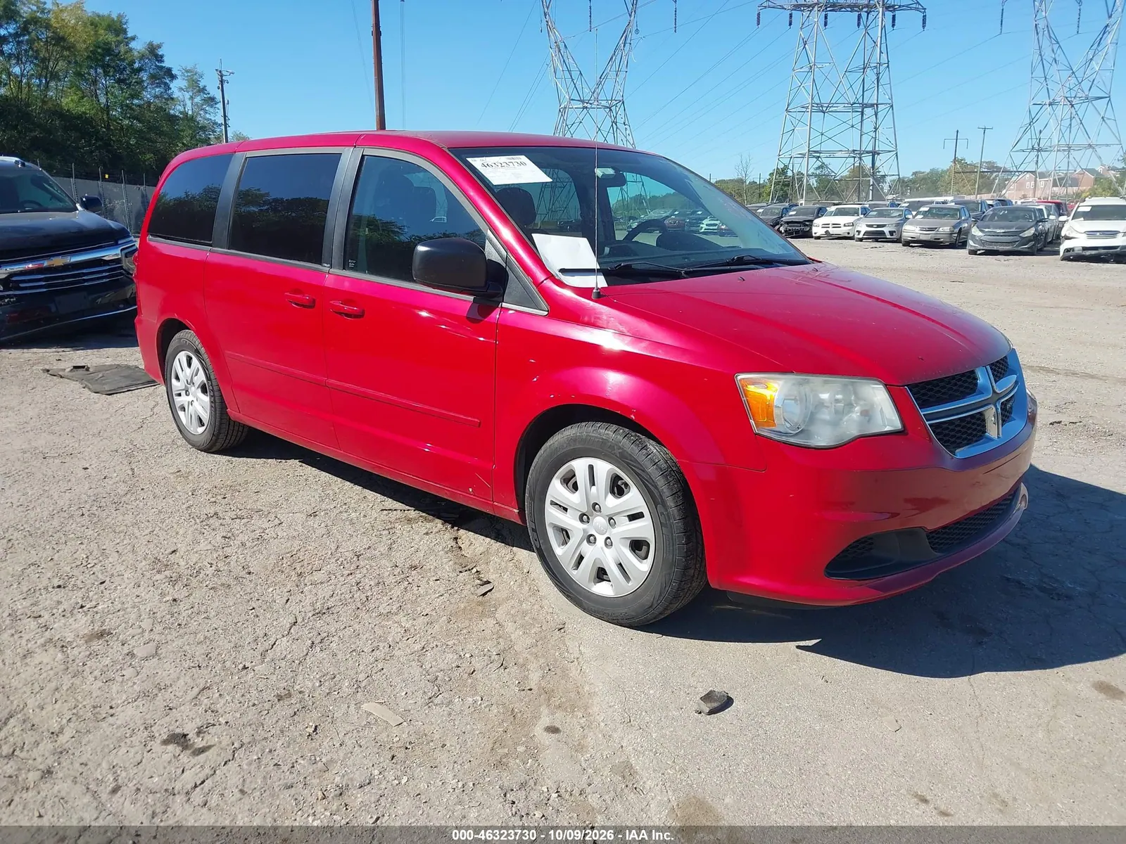 2014 Dodge Grand Caravan Se VIN 2C4RDGBG2ER312896 фото 2