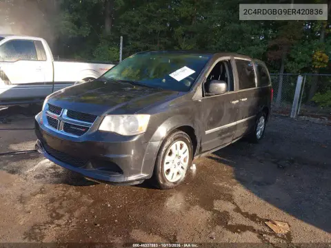 2014 Dodge Grand Caravan American Value Pkg VIN 2C4RDGBG9ER420836 фото 3