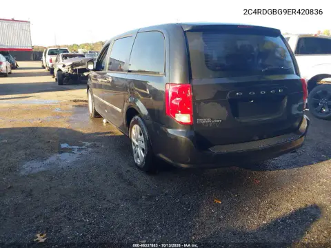 2014 Dodge Grand Caravan American Value Pkg VIN 2C4RDGBG9ER420836 фото 4