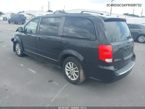 2015 Dodge Grand Caravan Sxt VIN 2C4RDGCGXFR509752 фото 4