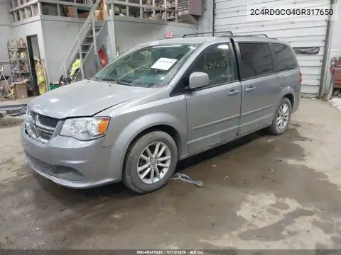 2C4RDGCG4GR317650 — 2016 Dodge Caravan, фото 3 с аукциона IAAI, Передняя часть