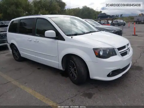 2C4RDGEG9HR845408 — 2017 Dodge Caravan, Повреждения со всех сторон, фото до ремонта