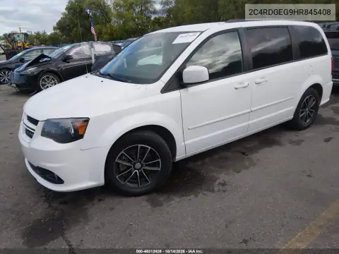 2C4RDGEG9HR845408 — 2017 Dodge Caravan, фото 3 с аукциона IAAI, Повреждения со всех сторон