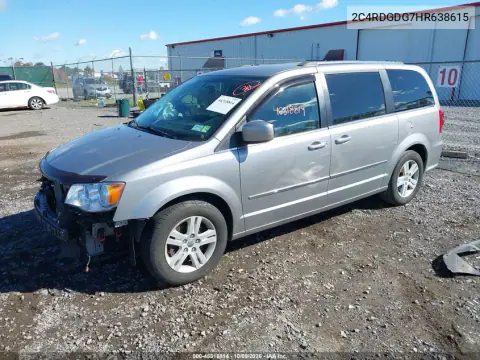 2017 Dodge Grand Caravan Crew VIN 2C4RDGDG7HR638615 фото 3
