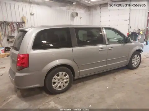 2017 Dodge Grand Caravan Se VIN 2C4RDGBG1HR568936 фото 5