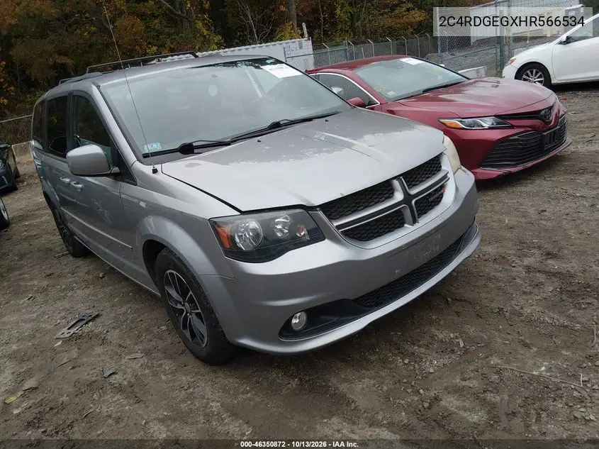 2C4RDGEGXHR566534 — 2017 Dodge Caravan, фото 2 с аукциона IAAI, Естественный износ