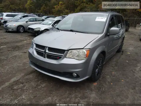 2C4RDGEGXHR566534 — 2017 Dodge Caravan, фото 3 с аукциона IAAI, Естественный износ