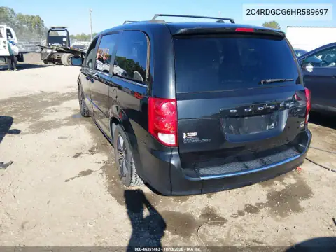 2C4RDGCG6HR589697 — 2017 Dodge Caravan, фото 4 с аукциона IAAI, Боковая часть