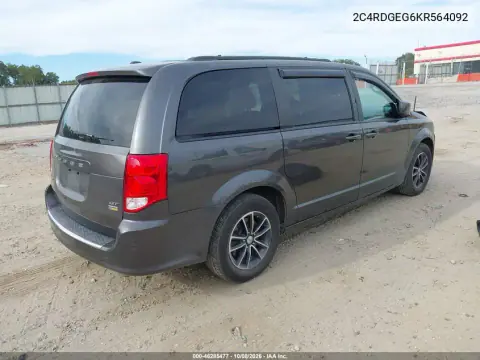 2019 Dodge Grand Caravan Gt VIN 2C4RDGEG6KR564092 фото 5