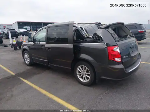 2019 Dodge Grand Caravan Sxt VIN 2C4RDGCG2KR671000 фото 4