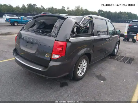 2019 Dodge Grand Caravan Sxt VIN 2C4RDGCG2KR671000 фото 5