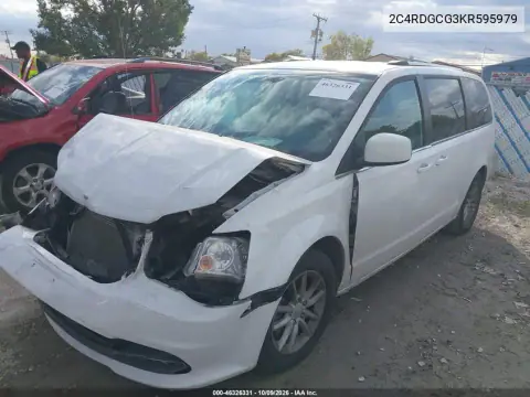 2019 Dodge Grand Caravan Sxt VIN 2C4RDGCG3KR595979 фото 3