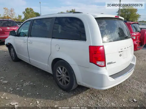 2019 Dodge Grand Caravan Sxt VIN 2C4RDGCG3KR595979 фото 4