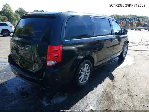 2C4RDGCG9KR712609 — 2019 Dodge Caravan, фото 5 с аукциона IAAI, Передняя часть