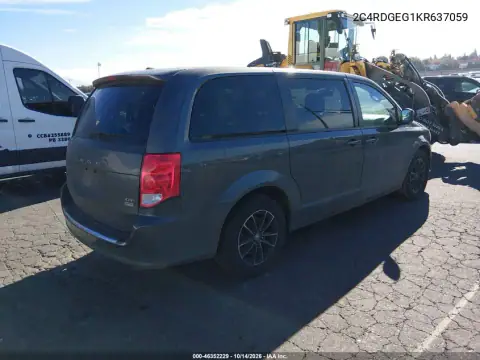 2C4RDGEG1KR637059 — 2019 Dodge Caravan, фото 5 с аукциона IAAI, Естественный износ