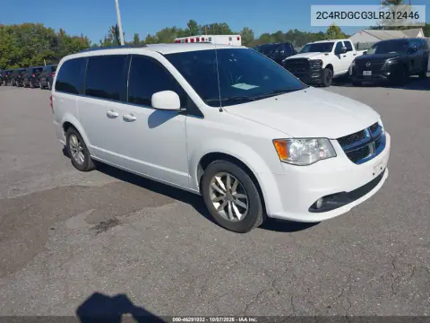 2C4RDGCG3LR212446 — 2020 Dodge Caravan, Естественный износ, фото до ремонта