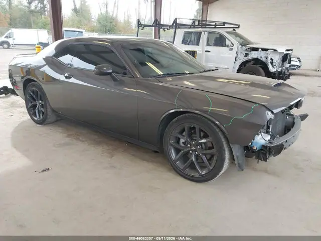 2C3CDZJG6PH662712 — 2023 Dodge Challenger GT, Передняя часть (Front End), фото до ремонта