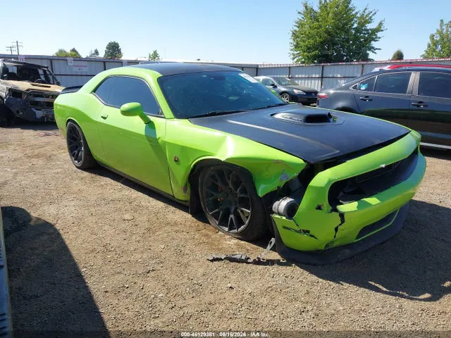 2015 Dodge Challenger R/t Scat Pack Shaker VIN 2C3CDZFJ5FH877839 фото 1