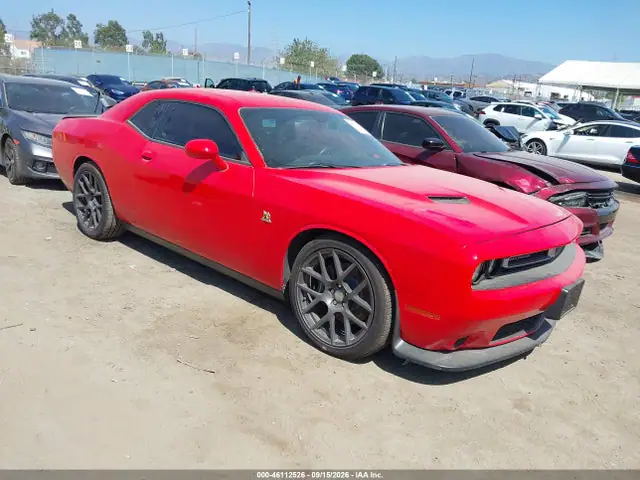 2C3CDZFJ8GH143102 — 2016 Dodge Challenger R/T SCAT PACK, Угон (Theft), фото до ремонта