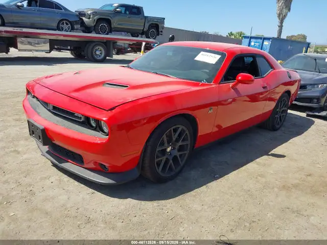2C3CDZFJ8GH143102 — 2016 Dodge Challenger R/T SCAT PACK, фото 2 с аукциона IAAI 30.09.2026, Угон