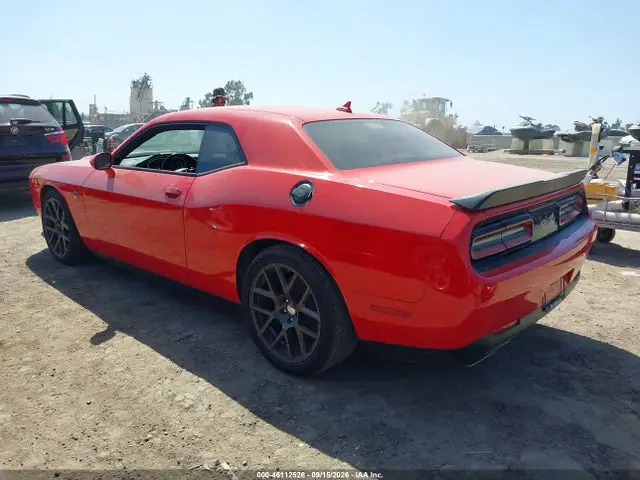 2C3CDZFJ8GH143102 — 2016 Dodge Challenger R/T SCAT PACK, фото 3 с аукциона IAAI 30.09.2026, Угон