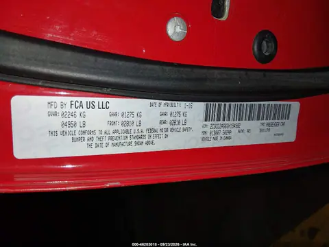 2016 Dodge Challenger Sxt VIN 2C3CDZAG6GH194982 фото 9