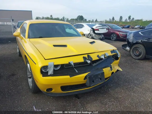 2C3CDZAG5HH507683 — 2017 Dodge Challenger SXT, Передняя часть (Front), фото до ремонта