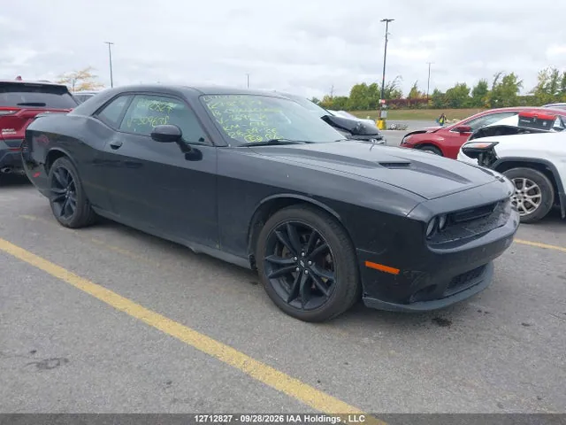 2018 Dodge Challenger Sxt VIN 2C3CDZAGXJH309638 фото 1