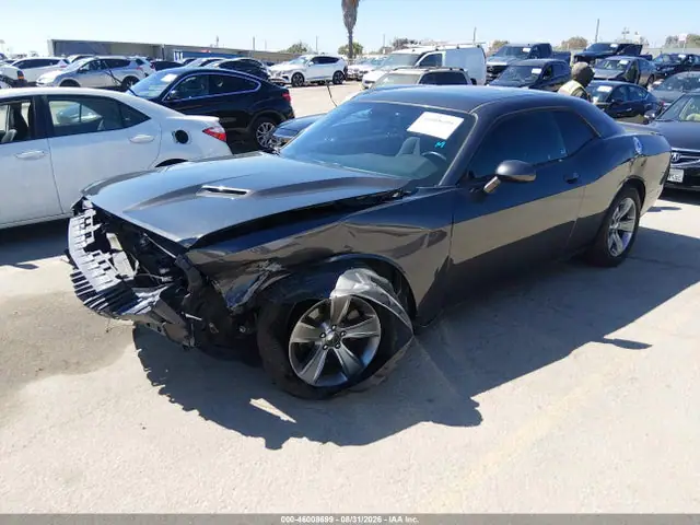 2C3CDZAG7KH746739 — 2019 Dodge Challenger SXT, фото 2 с аукциона IAAI 30.09.2026, Передняя часть